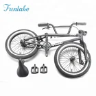 Steel frame 16 inch high end mini stunt flatland street halfpipe bicycle bmx freestyle bike for adult children teenager