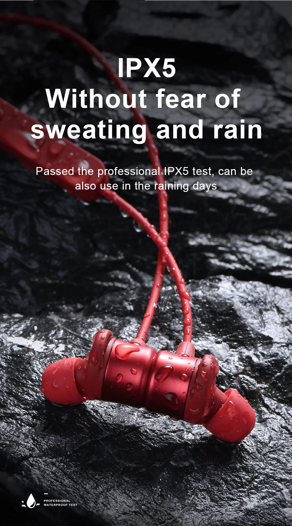 JOYROOM JR-D3S BT 4.2 Dual Battery Headset Sports Earphones Wireless - ANKUX.COM