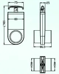 2"slice valve - 2" spiggot X 2"spiggot