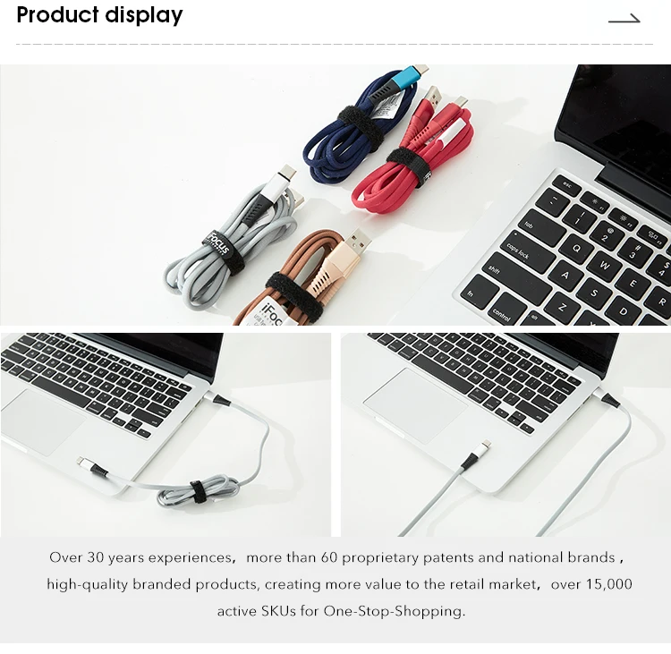 IFocus 3M Mobile Phone Micro USB Data Cable - ANKUX.COM