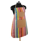 Lady Smock Apron Waitress Uniforms Polyester Aprons