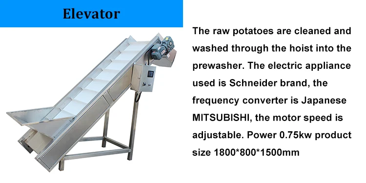 Small Fully Automatic Lays Potato Chips Making Machine Fresh Frozen Scale French Fries Machine Potato Chips Production Line supplier