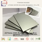 4mm Pvdf Coating House Outdoor Wall Cladding Wood Finish Aluminum Sandwich Panels