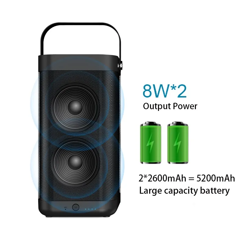 2017 high definition audio SARDiNE Bluetooth Speaker with USB, TF Card, Hand Free for Home Theater Speaker System SARDiNE A9 - ANKUX.COM