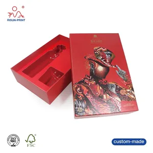 brand red wine box