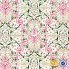 In Stock Ship Beautiful Safflower Greenery Flower Printed Fabric Wholesale Stylish Baby Girls Clothing China Supplier Fabric