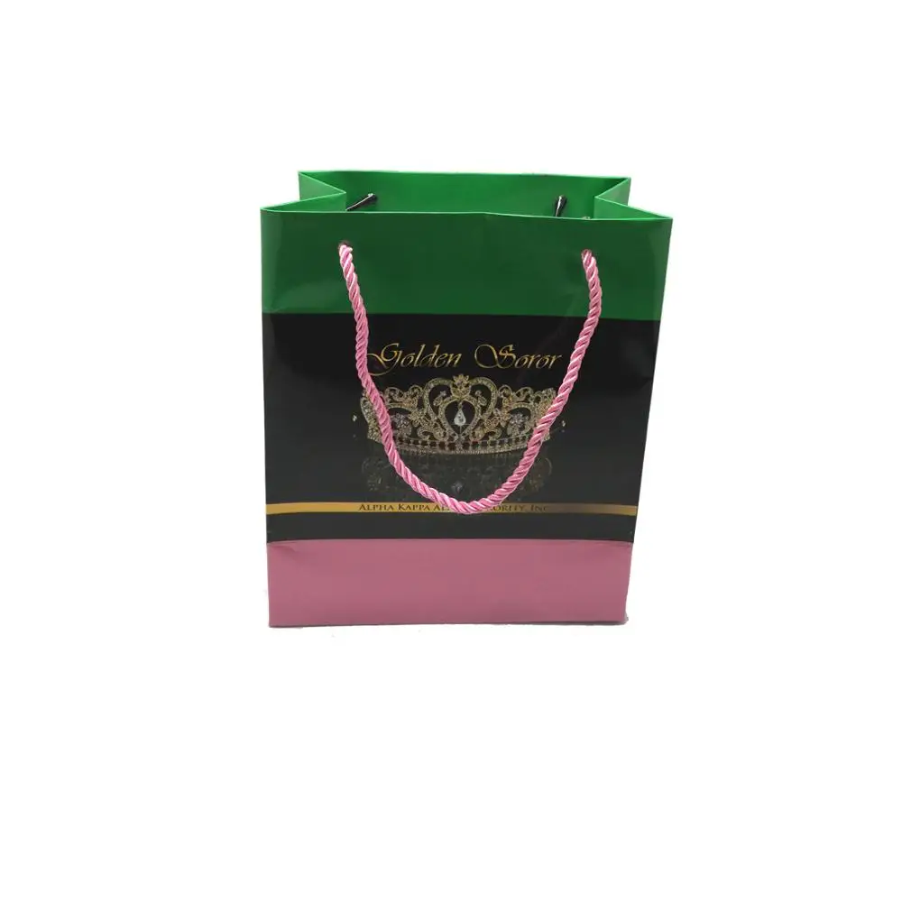 latest arrival fashion recycled custom printed paper shopping