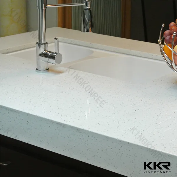 sparkle white granite countertops