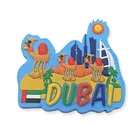 Factory OEM souvenir rubber fridge magnet custom 3d pvc fridge magnet