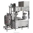 New Type Soy milk processing making machine (two grinding and Cooking)