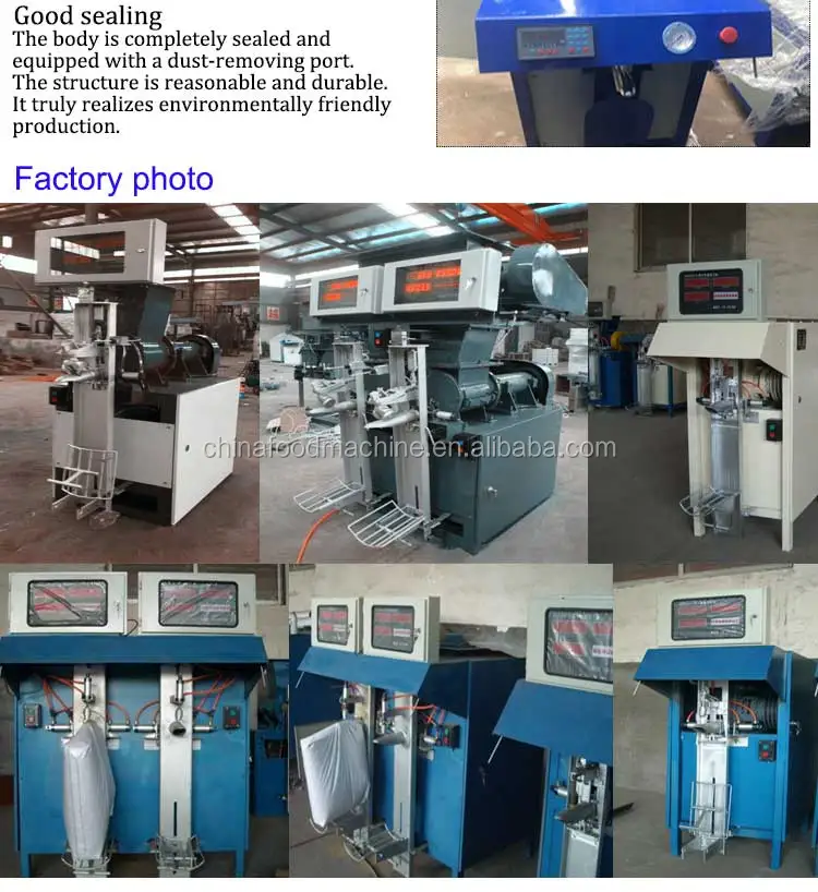 Automatic Automatic Valve Screw Bag Dry Mortar Packing Machine 25Kg details