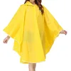 Reusable rain poncho womens long rain coat raincoat adults durable rainwear packable rain jacket