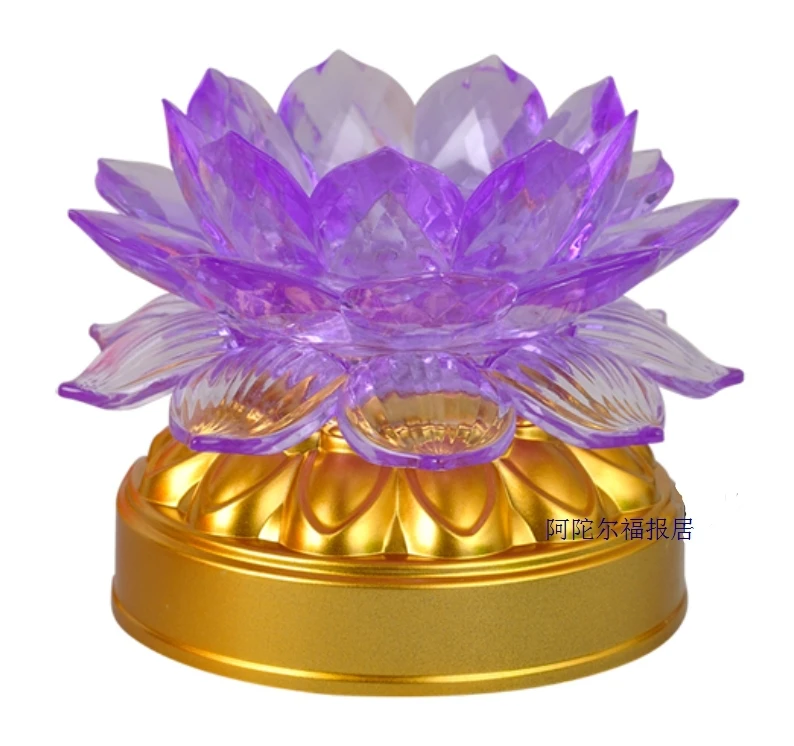 buddha lotus lamp
