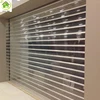 transparent automatic roll up tubular motor polycarbonate roller shutter