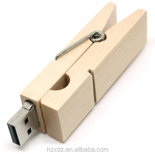 bulk cheap wooden clip 2gb 16gb 32gb 64gb usb flash drive 2.0 3.