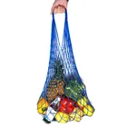 Grocery Best Wholesale Fishnet Polyester Shoulder Totes Net Shopping Bag