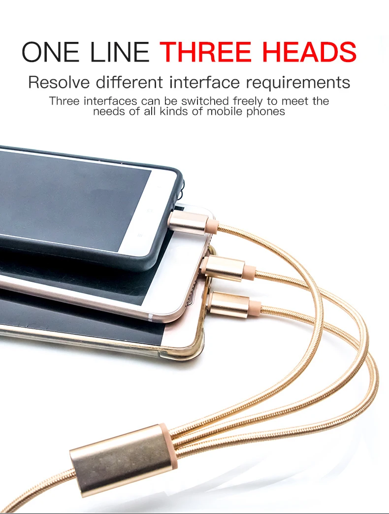 HOT seller magnetic micro usb cable wire metal charging magnet Cable - ANKUX.COM