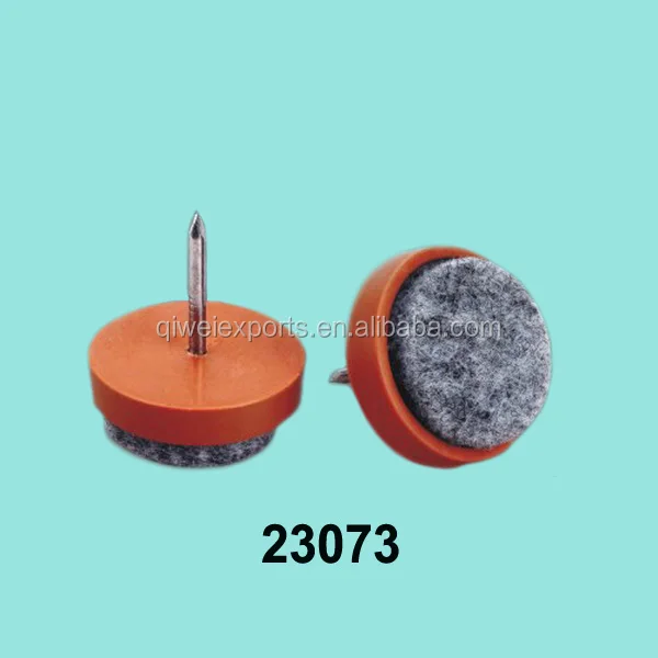 NO.23073furniture plastic glides,furniture feet nail.jpg