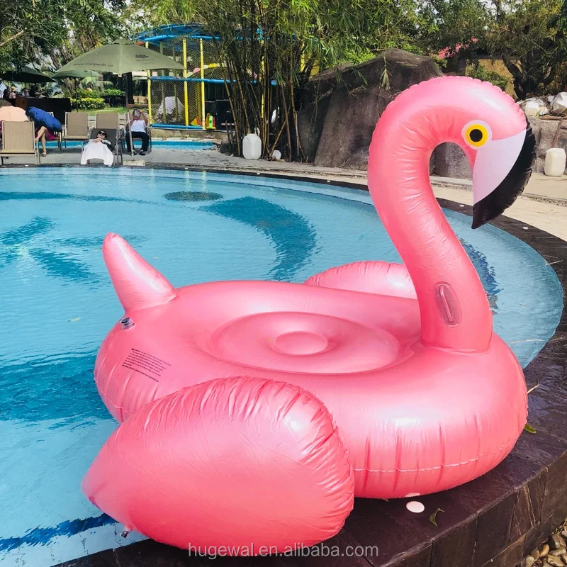 pink flamingo floatie