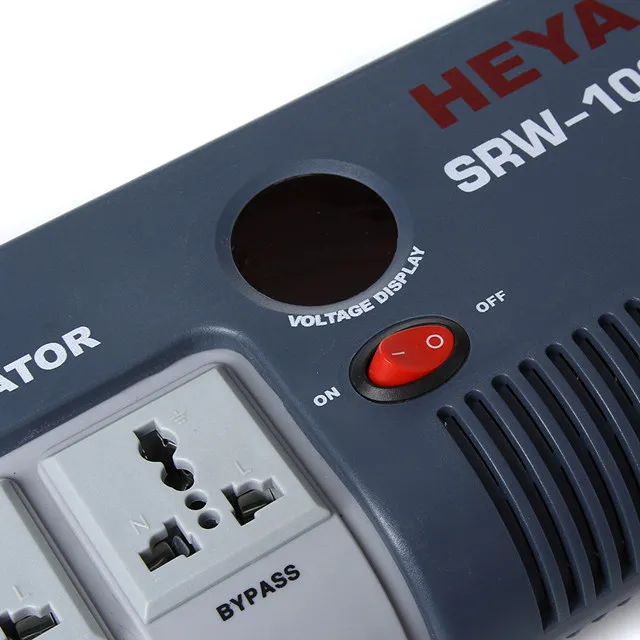 SRW 500VA Portable type wall mount voltage regulator/stabilizer/voltage protector with extend socket