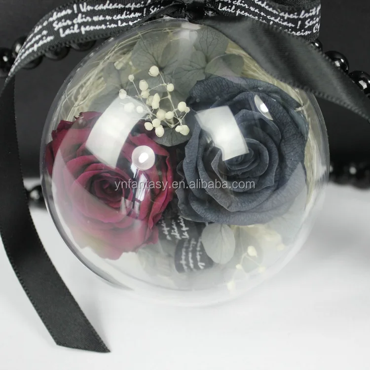 merchandising promotional gift car hanging with eternal rose