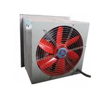 Fan ventilation for industrial roof ventilation