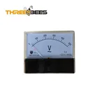 69L13 Electricity Meter Digital Panel Analog DC Voltmeter 0-550V