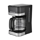 950W 12 cup smart electric ground coffee maker home appliance
