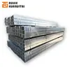 Bare hollow section construction pipe bs standard gi hollow section 60x80 galvanized rectangular steel tube