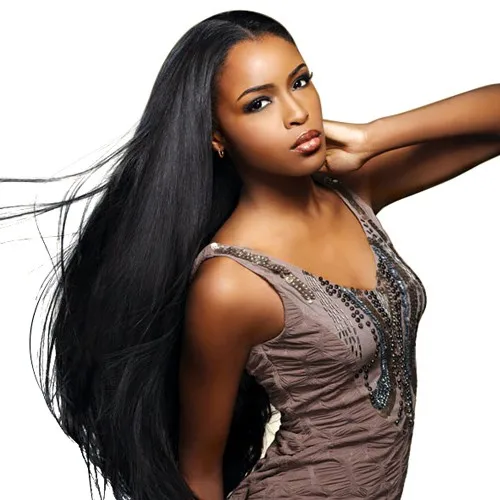 Free Sample Black Hair Weaving Bundles Human Peruvian Hair