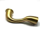 custom design quality shiny gold die casting alloy knob