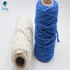 Hot Sale CVC mop yarn Ne 0.5s/4 cotton mop yarn for cleaning floor mop yarn 4ply blue white