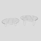 High quality round stainless steel kitchen usage utensil metal steamer racks