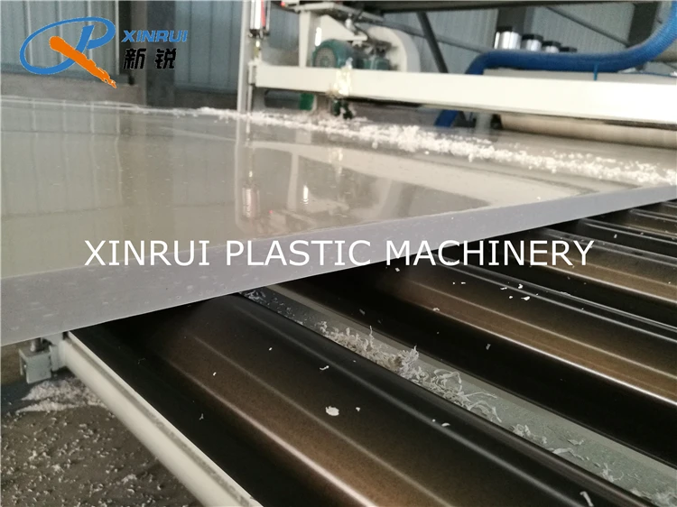 3-40mm Leather Industry Thick PP Plastic Cutting Board Making Machine