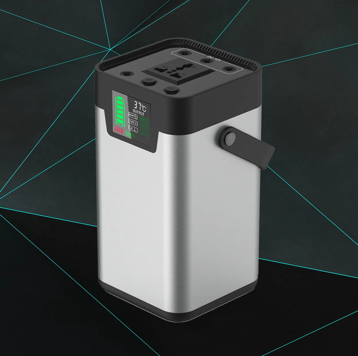 Lipower AC Outlet Power Bank 200W Portable Battery Pack Backup Power System External PowerBank - ANKUX.COM