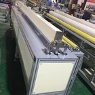 3.2M Roller blinds cold blade cut machine zerbra blinds cut table