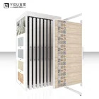 stone display rack wood rack display shelf marble sample display rack sample holder
