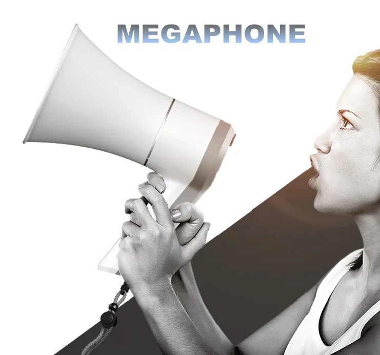 New ML118L Portable Megaphone with Bluetooth function - ANKUX.COM