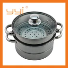stainless steel food steamer/stainless steel 2 tier steamer