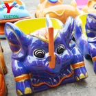 China Manufacture Funfair Amusement Park Rides Kids Electric Double Ring Mini Shuttle Track Train For Sale