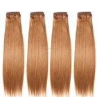 wholesale vendor malaysian virgin hair micro-ring hair weaving hair weft