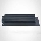Ningbo led light 6063 aluminum extruded profiles heatsink