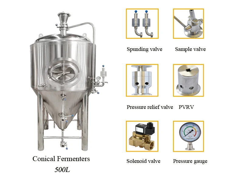 500L Conical Fermenter