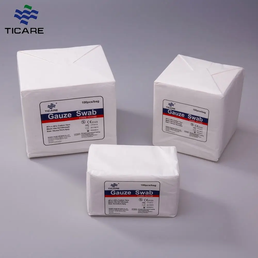 china sterile gauze swab