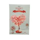 2018 trending product artificial paper crafts light up business handmade cards for gift