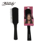 2017 Hot Selling Custom Print Logo Plastic Hair Paddle Massage Brush