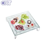 Buffet server and warmer food tray dinner plate glass prices set