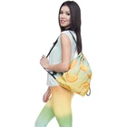 Ginzeal 2019 Customised Bulk Target Promotional Waterproof Mesh Sublimation Zipper Nylon Backpack Drawstring Bag