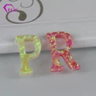 Fashion various letters shape opal gems stone doublet australian opal gemstone