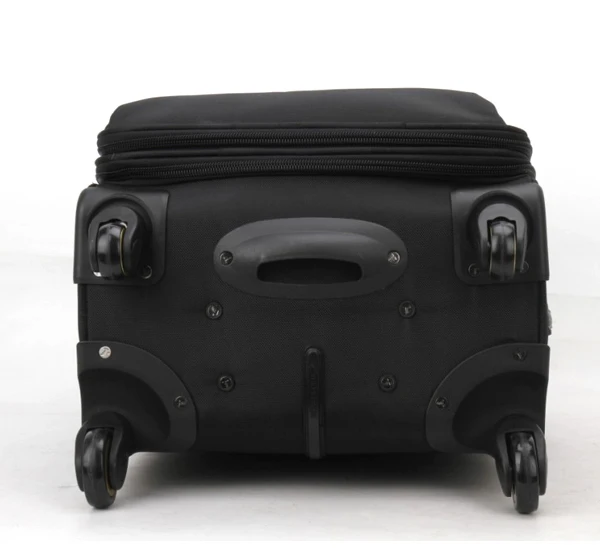 Wholesale 4 wheel waterproof fabric travel spinner suitcase soft sanzhiniao carry on 3 piece luggage set